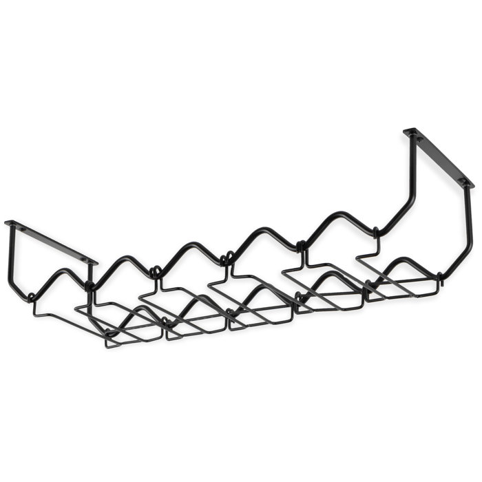 Rebrilliant Spinelli 6 Bottle Hanging Wine Bottle & Glass Rack